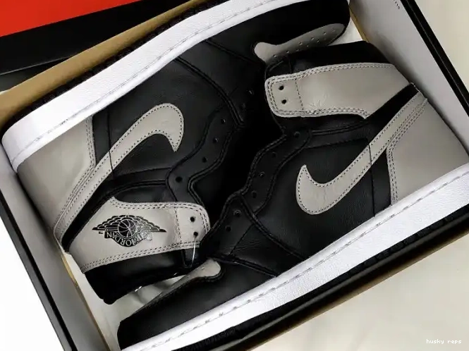 Cheap Husky OG Retro Grey Shadow 1 Black High 555088-013 Air Jordan 0524